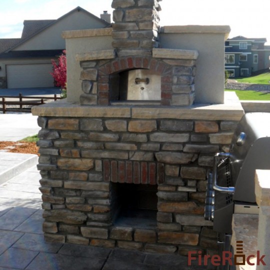 Stone Brick Oven by FireRock Stone Brick Oven by FireRock